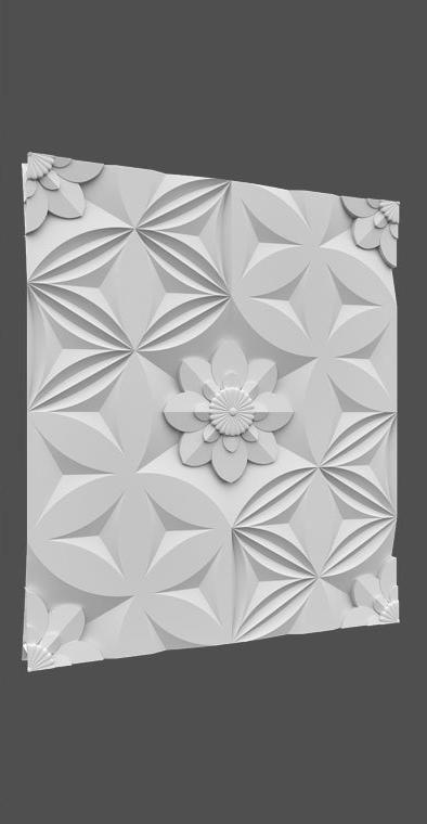 Гипсовая 3D Панель C-11 в Твери