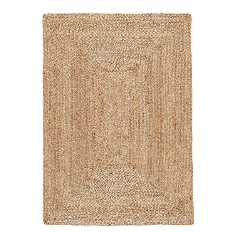 Ковер Rectangular Carpet 100% джут Бежевый Ковер Rectangular Carpet 100% джут Бежевый в Твери | Loft Concept