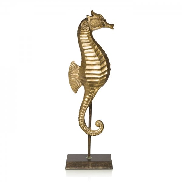 Декоративная фигурка Sea Horse Золотой Декоративная фигурка Sea Horse Золотой в Твери | Loft Concept