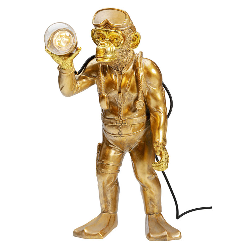 Настольная лампа Monkey Diver Table Lamp Золотой Настольная лампа Monkey Diver Table Lamp Золотой в Твери | Loft Concept