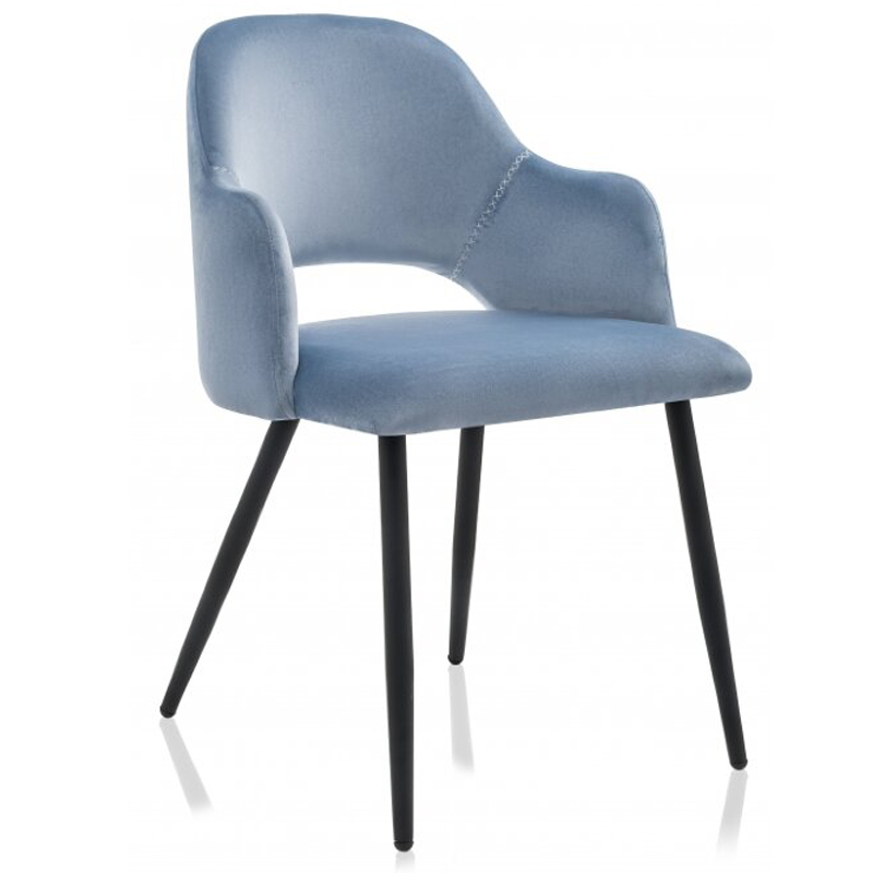 Стул Nafisa Stool Черный Голубой Стул Nafisa Stool Черный Голубой в Твери | Loft Concept