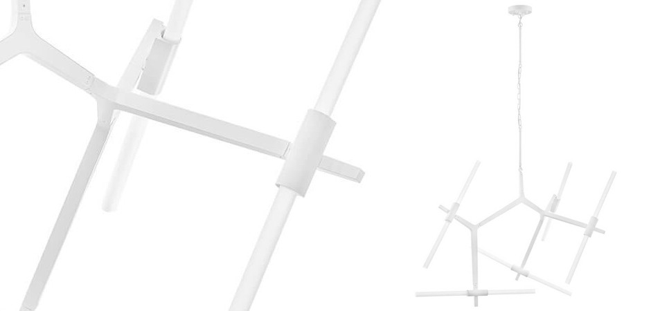 Люстра Агнес Chandelier White 10 Люстра Агнес Chandelier White 10 - Loft-Concept в Твери