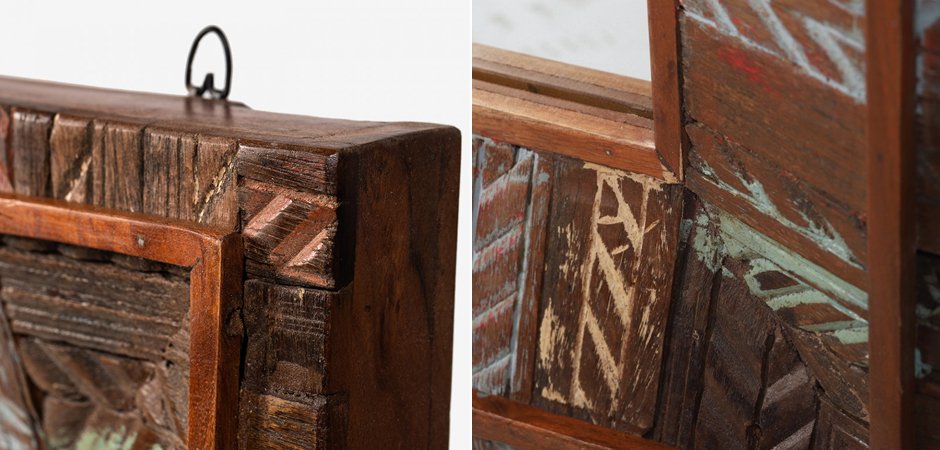Зеркало Antique Wood Rectangle Зеркало Antique Wood Rectangle - Loft-Concept в Твери