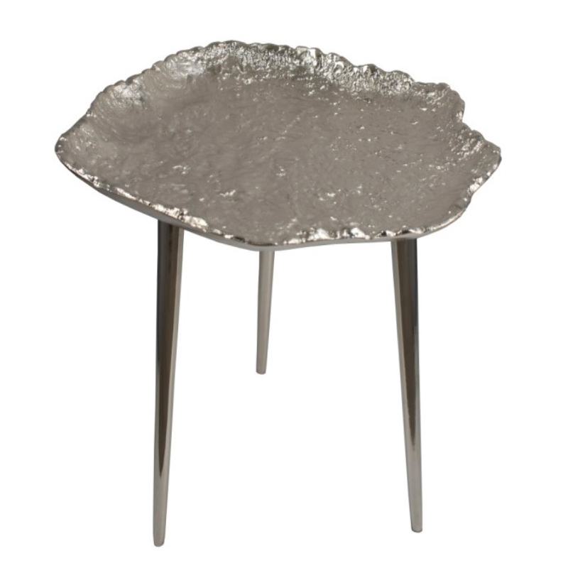 Приставной стол Edmundo Side Table Серебряный Приставной стол Edmundo Side Table Серебряный в Твери | Loft Concept