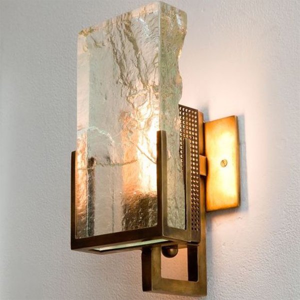 Бра Lianne Gold Glass Sconce Латунь Бра Lianne Gold Glass Sconce Латунь в Твери | Loft Concept