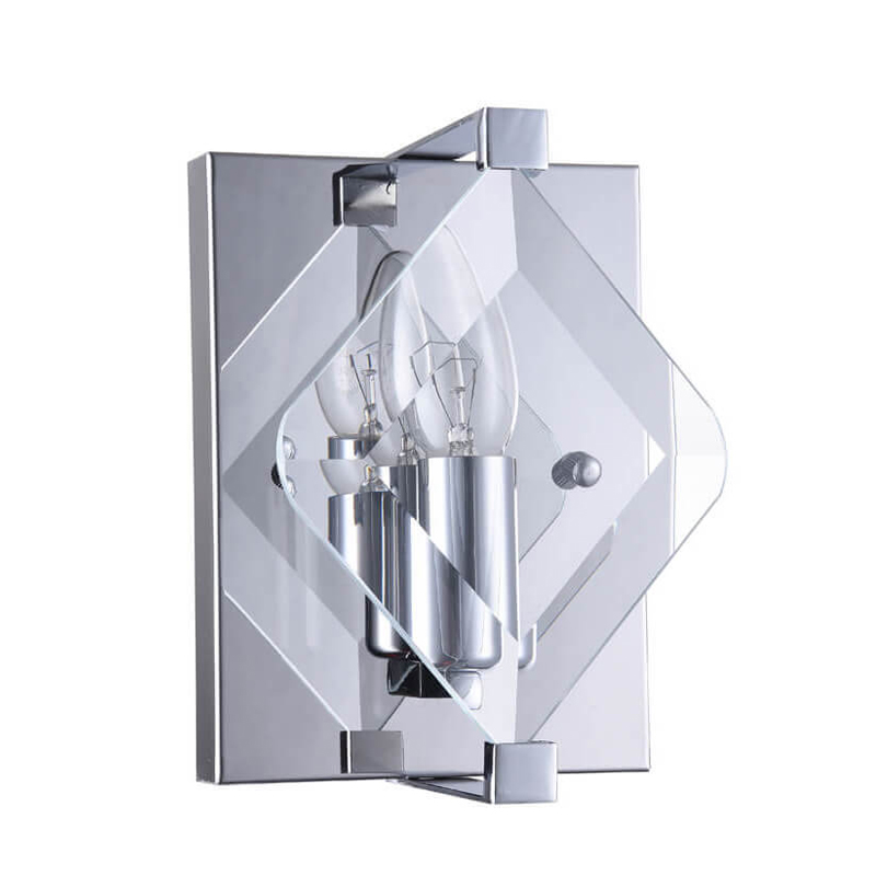 Бра Glass Rhombus Lighting Хром Бра Glass Rhombus Lighting Хром в Твери | Loft Concept