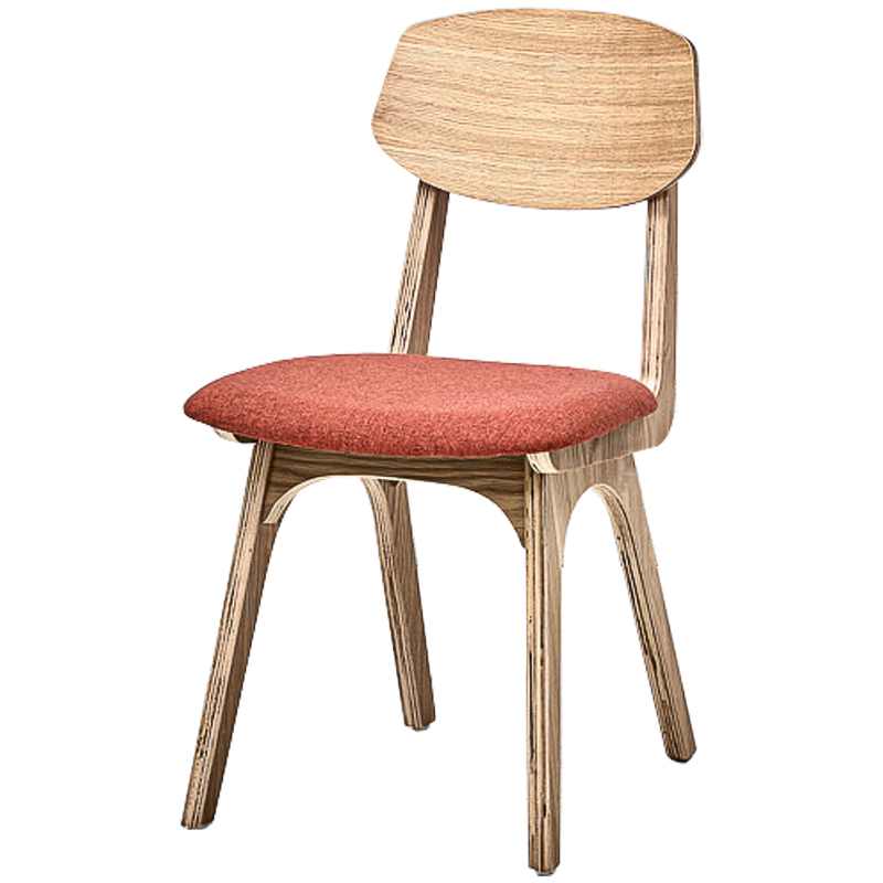 Стул Ailde Stool coral Древесина Коралловый Стул Ailde Stool coral Древесина Коралловый в Твери | Loft Concept