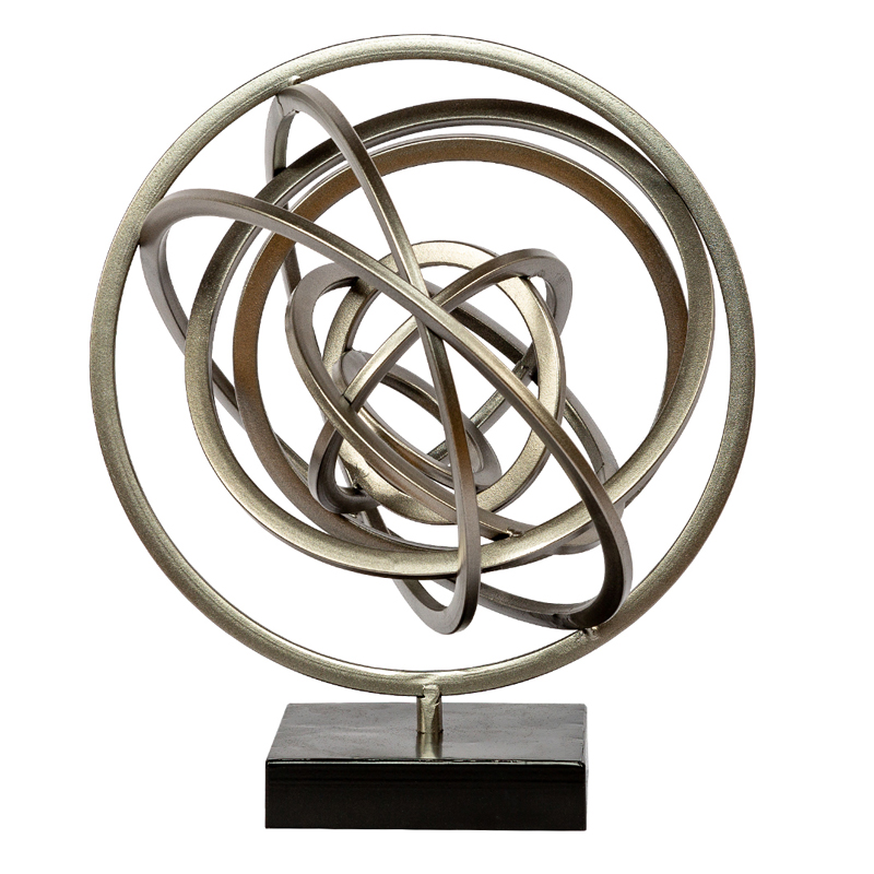 Статуэтка Sphere Sundial ring plexus Черный Серый Статуэтка Sphere Sundial ring plexus Черный Серый в Твери | Loft Concept
