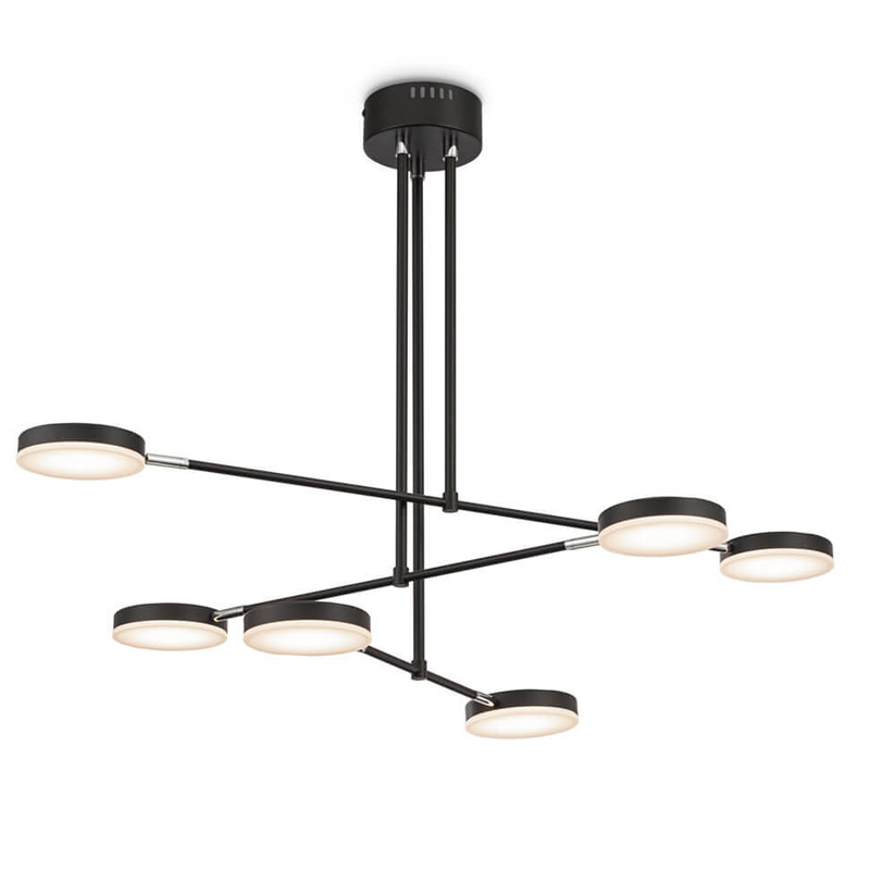 Люстра Maxine Light Chandelier 89 Черный Белый Люстра Maxine Light Chandelier 89 Черный Белый в Твери | Loft Concept