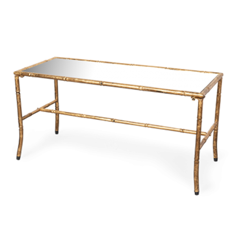 Кофейный стол Dan Mirror Tabletop Coffee Table Золотой Кофейный стол Dan Mirror Tabletop Coffee Table Золотой в Твери | Loft Concept