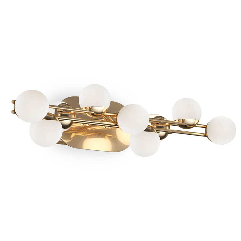 Бра Berries Chandelier horizontal Золотой Белый Бра Berries Chandelier horizontal Золотой Белый в Твери | Loft Concept