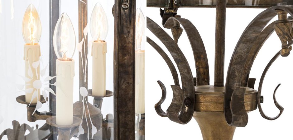 Люстра Eichholtz Lantern Place Des Vosges Люстра Eichholtz Lantern Place Des Vosges - Loft-Concept в Твери