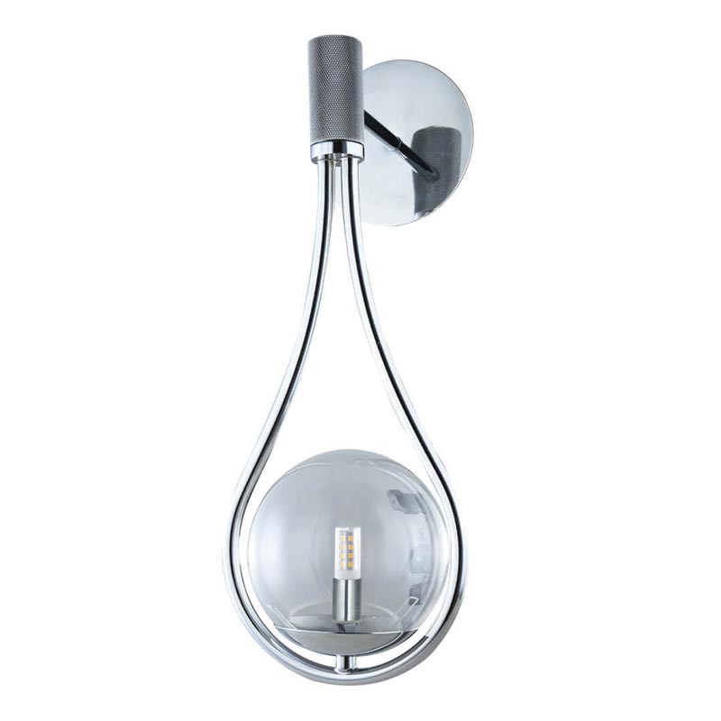 Бра B.LUX C Ball chrome Хром Прозрачный Бра B.LUX C Ball chrome Хром Прозрачный в Твери | Loft Concept