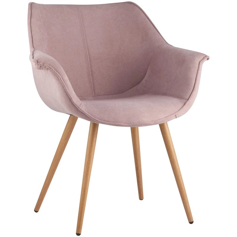 Стул Mason Chair Пыльно-Розовый Ножки светлое дерево Розовый пастельный Древесина в Твери | Loft Concept 