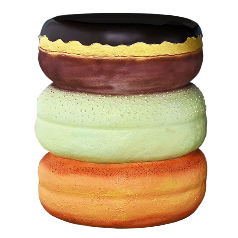 Приставной табурет Пончики Three Donuts Stool Мульти Приставной табурет Пончики Three Donuts Stool Мульти в Твери | Loft Concept