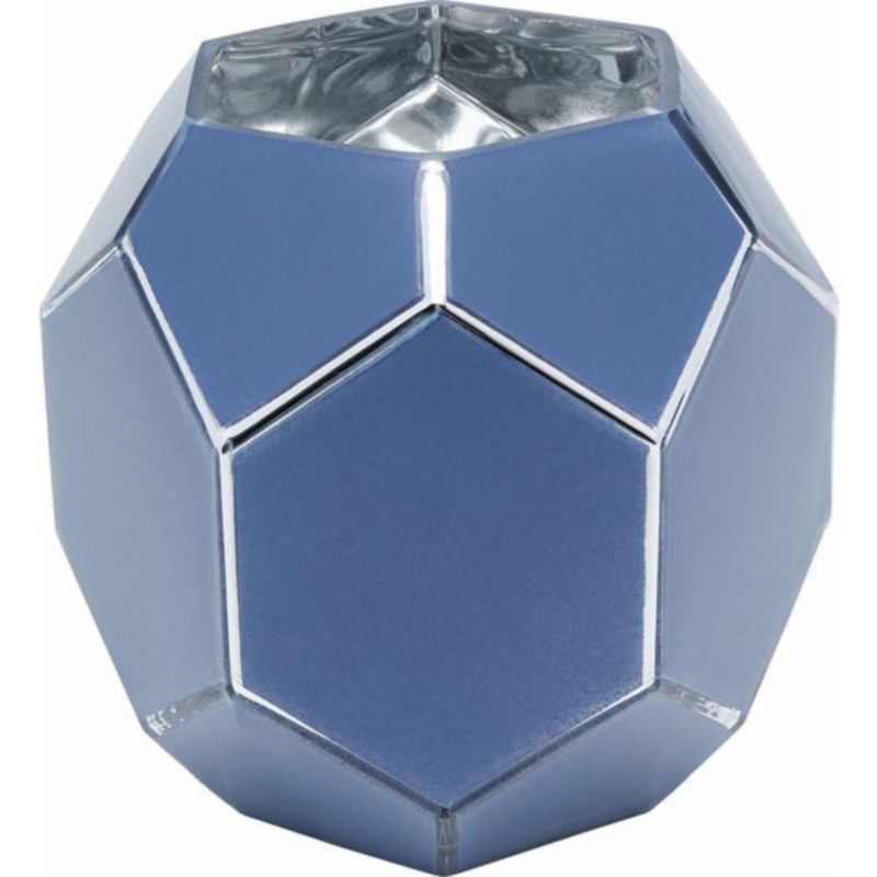 Ваза голубая Geometric Bowl Голубой Ваза голубая Geometric Bowl Голубой в Твери | Loft Concept