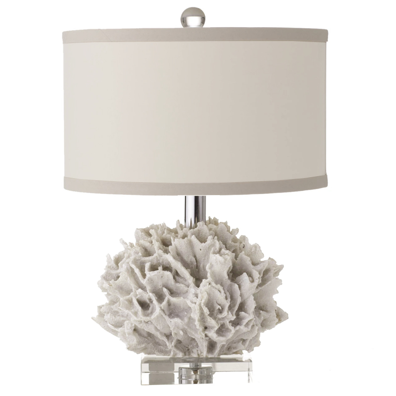 Настольная лампа Yvette Coral Table lamp Белый ivory ( слоновая кость ) Настольная лампа Yvette Coral Table lamp Белый ivory ( слоновая кость ) в Твери | Loft Concept