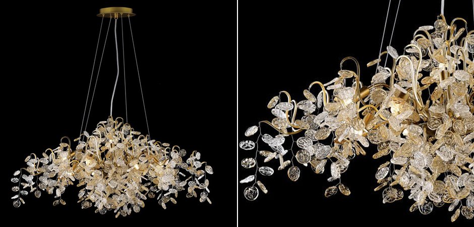 Люстра FAIRYTREE Chandelier Gold 9 Люстра FAIRYTREE Chandelier Gold 9 - Loft-Concept в Твери