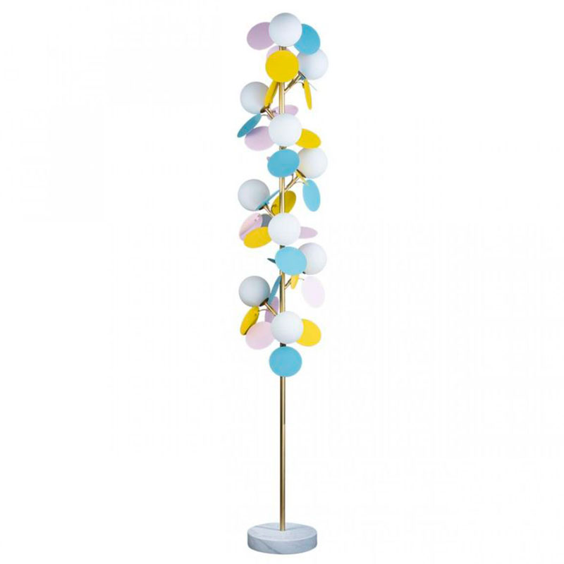 Торшер MATISSE Floor Lamp multicolor Мульти Золотой Белый Торшер MATISSE Floor Lamp multicolor Мульти Золотой Белый в Твери | Loft Concept