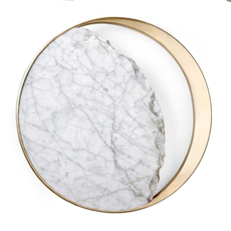 Бра Eclipse WALL LAMP Ginger and Jagger Латунь Белый Мрамор Bianco Бра Eclipse WALL LAMP Ginger and Jagger Латунь Белый Мрамор Bianco в Твери | Loft Concept