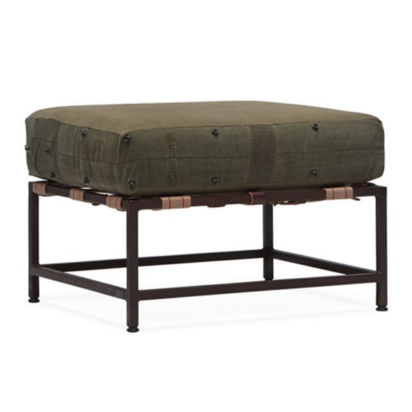 Оттоманка Olive Military Fabric Ottoman Оливковый Оттоманка Olive Military Fabric Ottoman Оливковый в Твери | Loft Concept