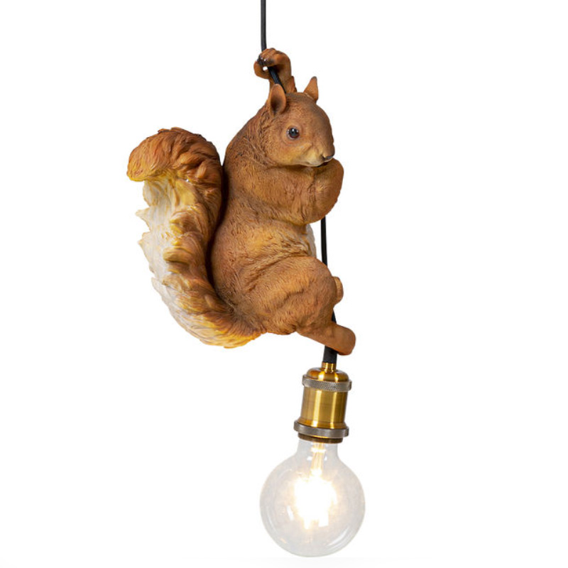 Подвесной светильник Белка Red Squirrel Коричневый Подвесной светильник Белка Red Squirrel Коричневый в Твери | Loft Concept