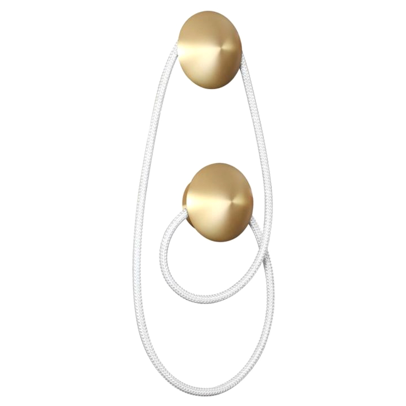 Бра Золотой LUKE LAMPCO TRACER LAMP с двумя крепежными планками Золотой Белый Бра Золотой LUKE LAMPCO TRACER LAMP с двумя крепежными планками Золотой Белый в Твери | Loft Concept