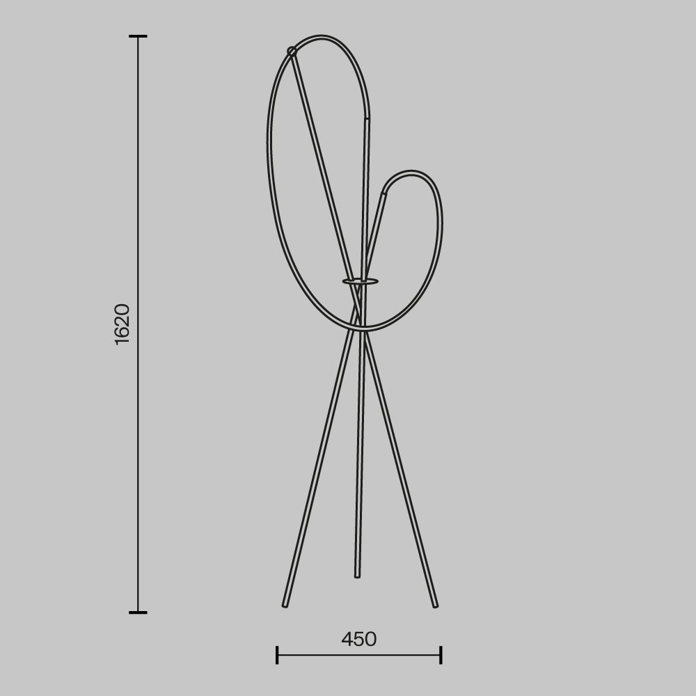 Напольный светильник Crochet 3000К 36Вт в Твери