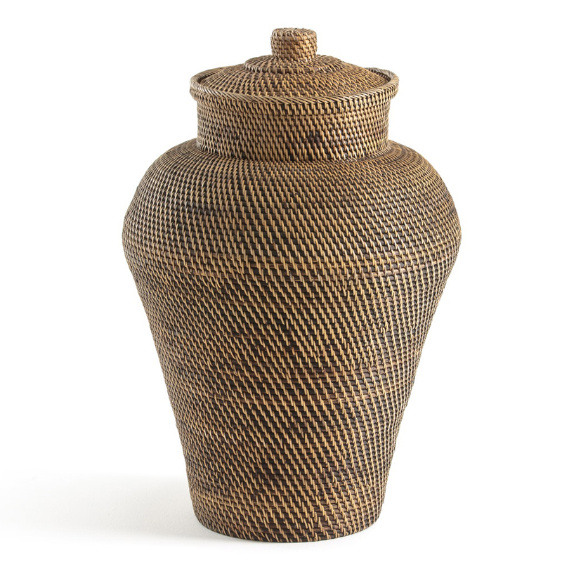 Ваза с крышкой Wicker Vase Ваза с крышкой Wicker Vase в Твери | Loft Concept