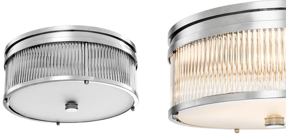 Потолочный светильник Ceiling Lamp Stamford Nickel - Loft-Concept в Твери