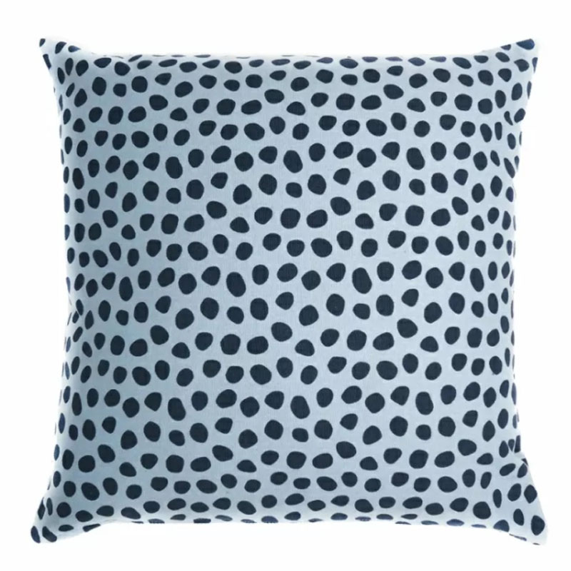 Чехол на подушку Spotted Look blue Синий Чехол на подушку Spotted Look blue Синий в Твери | Loft Concept