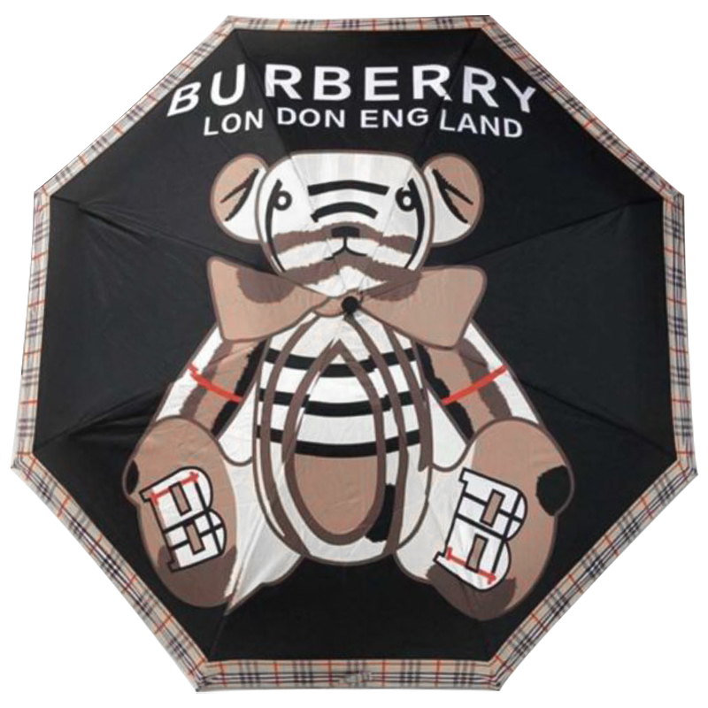 Зонт раскладной BURBERRY дизайн 005 Черный цвет Черный Коричневый Бежевый Зонт раскладной BURBERRY дизайн 005 Черный цвет Черный Коричневый Бежевый в Твери | Loft Concept