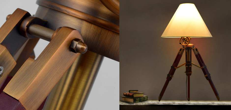 Настольная лампа Table Standing Lamp Red - Loft-Concept в Твери