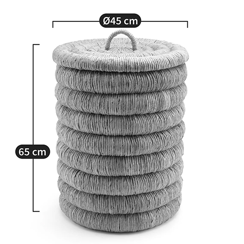 Плетеная корзина с крышкой из плетеного бананового дерева Zuwena Wicker Basket Плетеная корзина с крышкой из плетеного бананового дерева Zuwena Wicker Basket в Твери