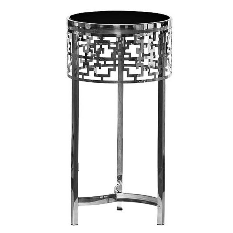 Подставка Yen Geometry silver 70 Серебряный Подставка Yen Geometry silver 70 Серебряный в Твери | Loft Concept