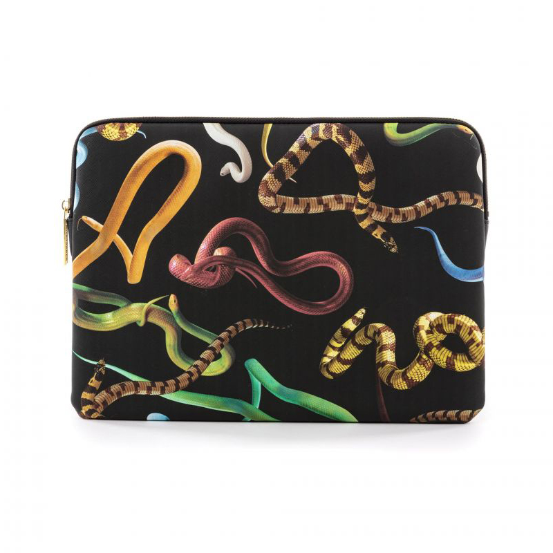Чехол для ноутбука Seletti Laptop Bag Snakes Мульти Чехол для ноутбука Seletti Laptop Bag Snakes Мульти в Твери | Loft Concept