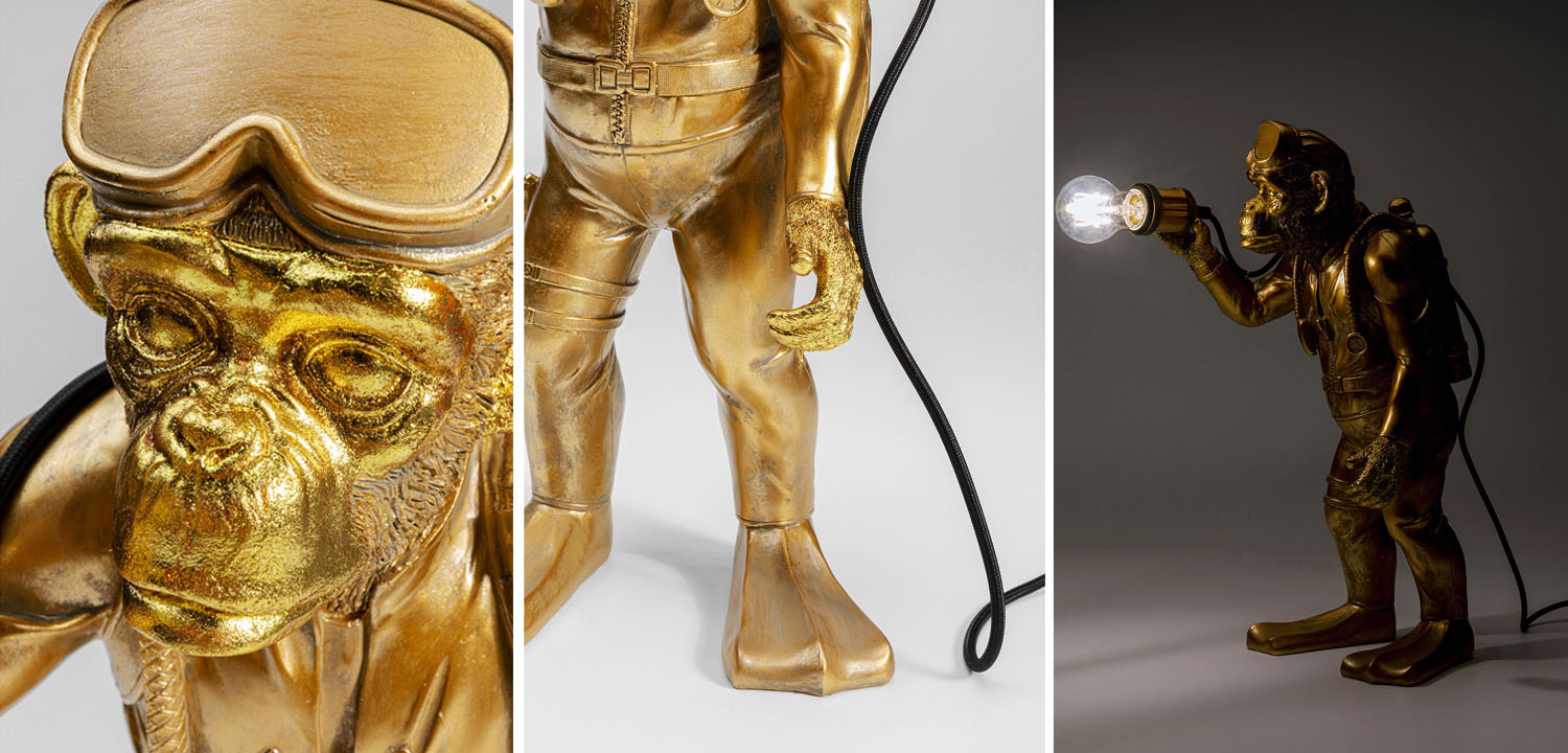 Настольная лампа Monkey Diver Table Lamp - фото