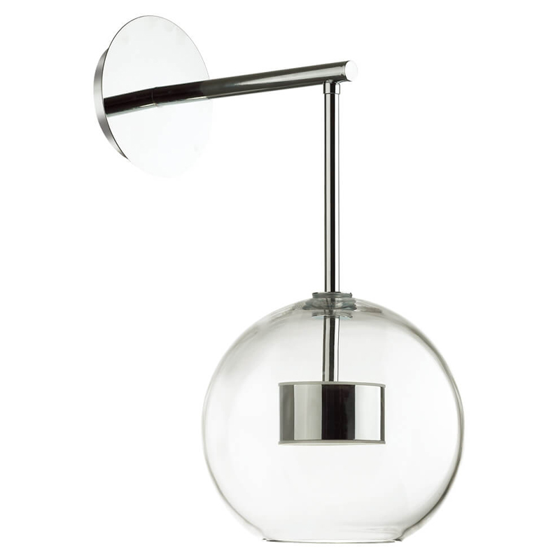 Бра Transparent Bubble Sconce chromium Прозрачный Хром Бра Transparent Bubble Sconce chromium Прозрачный Хром в Твери | Loft Concept
