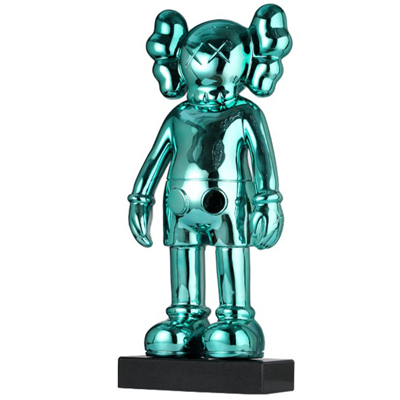 Статуэтка KAWS Turquoise on stand Бирюзовый Статуэтка KAWS Turquoise on stand Бирюзовый в Твери | Loft Concept
