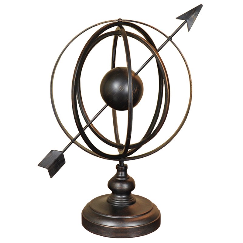 Статуэтка Arrow Sphere Sundial Темная бронза Статуэтка Arrow Sphere Sundial Темная бронза в Твери | Loft Concept