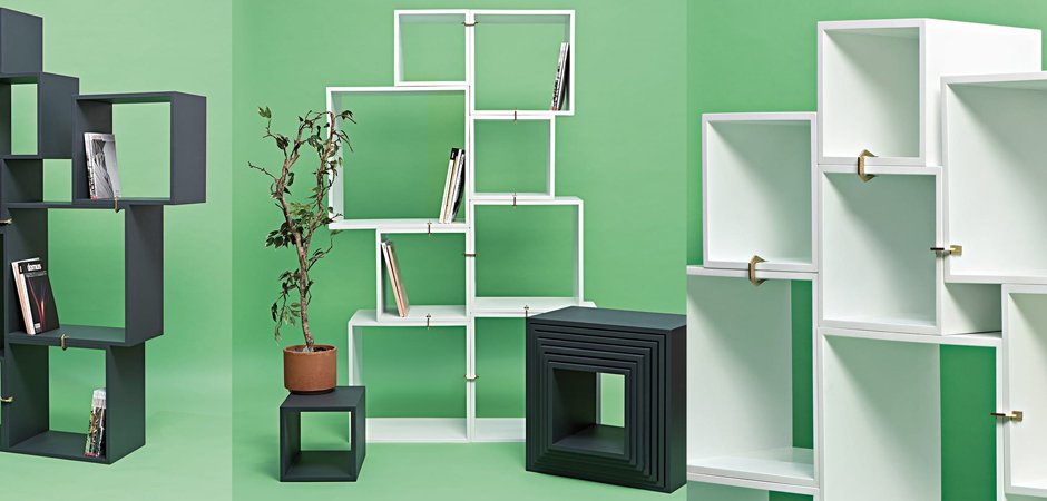 Стеллаж Seletti Assemblage White - Loft-Concept в Твери