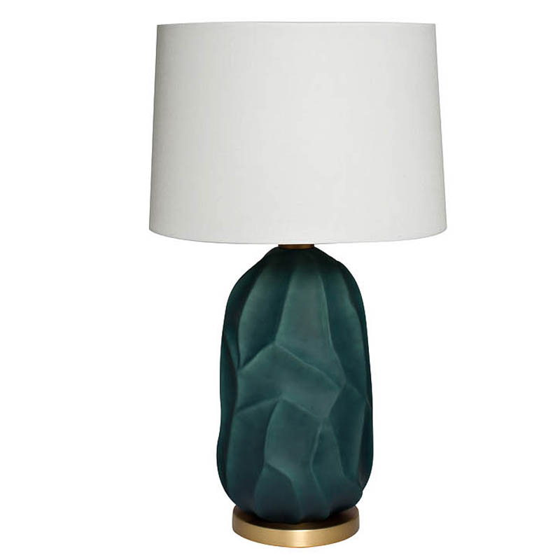 Настольная лампа Birante Table Lamp Малахит Белый Настольная лампа Birante Table Lamp Малахит Белый в Твери | Loft Concept
