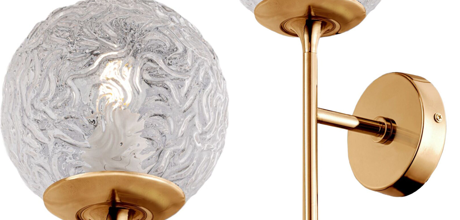 Бра Soranzo Glass Balls Sconces Brass Бра Soranzo Glass Balls Sconces Brass - Loft-Concept в Твери