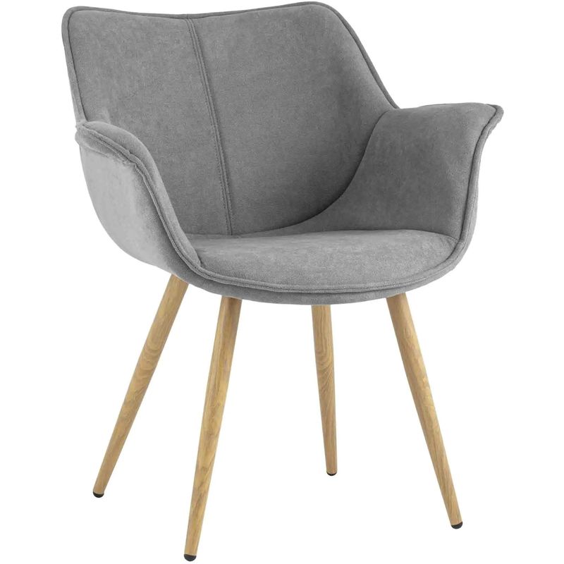 Стул Mason Chair Серый Ножки светлое дерево Серый Древесина в Твери | Loft Concept 