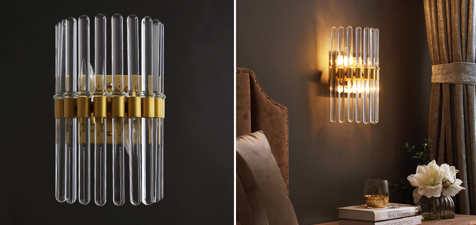 Бра Glass Tubes Sconces Бра Glass Tubes Sconces - Loft-Concept в Твери