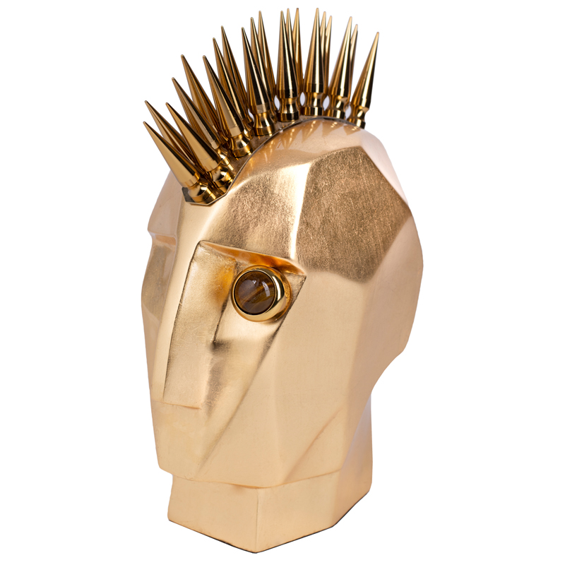 Аксессуар Kelly Wearstler Head Trip Sculpture Gold Золотой Глянцевое золото Аксессуар Kelly Wearstler Head Trip Sculpture Gold Золотой Глянцевое золото в Твери | Loft Concept