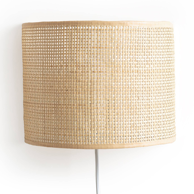 Бра Ottar Wicker Bamboo Cane beige Бежевый Бра Ottar Wicker Bamboo Cane beige Бежевый в Твери | Loft Concept