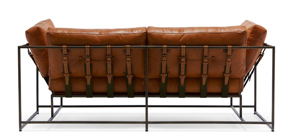 Двухместный диван Two Seat Encounter Leather Sofa Двухместный диван Two Seat Encounter Leather Sofa - Loft-Concept в Твери