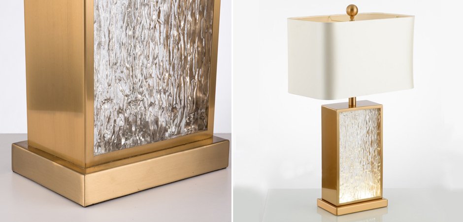 Настольная лампа Glass Ingot - фото №1