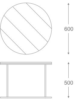 Стол Loft Wooden Round Стол Loft Wooden Round в Твери